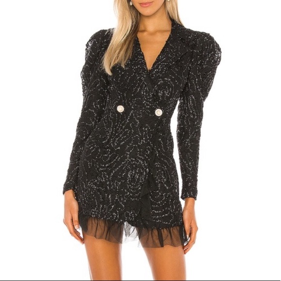 Camila Coelho Dresses & Skirts - Camila Coelho Black Blazer Dress